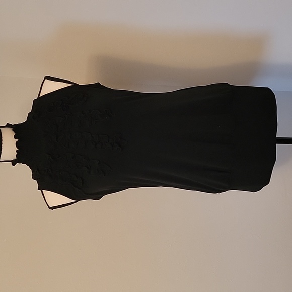 Black Ruffle Top - Picture 1 of 4